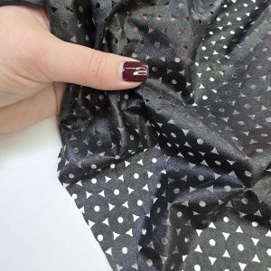 Кожзам Перфорация (Black)